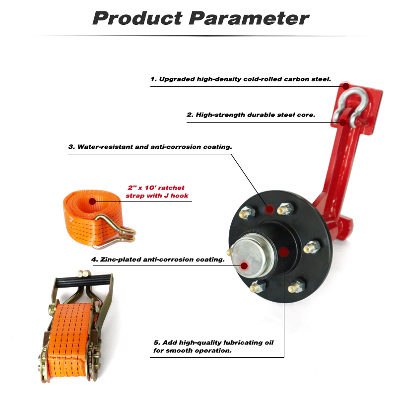 Shipping Container Wheel 6-Lug Kit