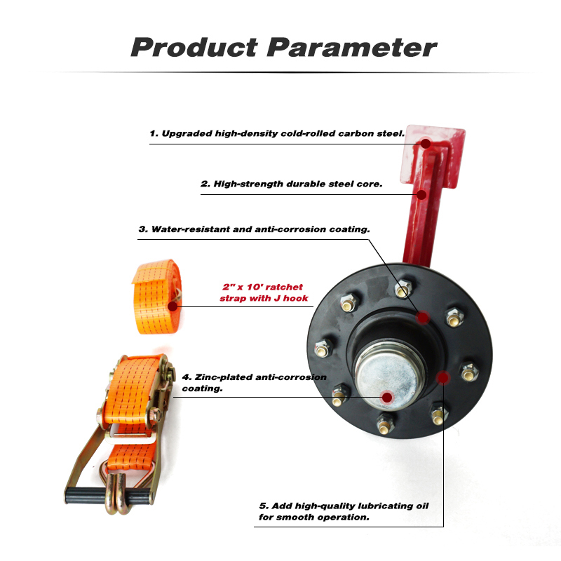 Shipping Container Wheel 8-Lug Kit