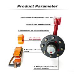 Shipping Container Wheel 8-Lug Kit