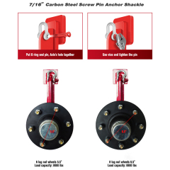 Shipping Container Wheel 8-Lug Kit