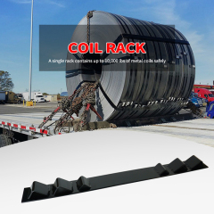 Coil Rack Flatbed Trailer Steel Coils