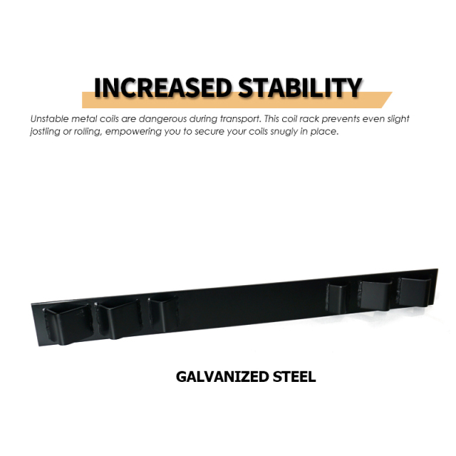 Coil Rack Flatbed Trailer Steel Coils