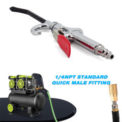 Car Cleaning Air Nozzle Blower Gun Pistol Grip Air Blow Tool Compressor Accessories for Vehicle Industrial Household Mechanics