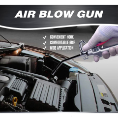 Car Cleaning Air Nozzle Blower Gun Pistol Grip Air Blow Tool Compressor Accessories for Vehicle Industrial Household Mechanics