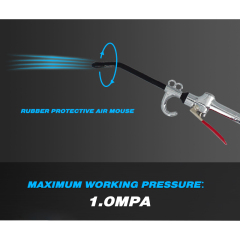 Car Cleaning Air Nozzle Blower Gun Pistol Grip Air Blow Tool Compressor Accessories for Vehicle Industrial Household Mechanics