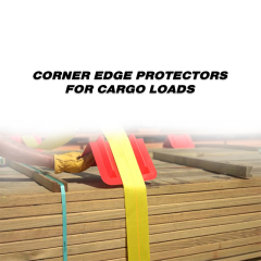 Cargo Edge Protectors Plastic Tie Down Protectors Prevents Damage to Cargo Edges and Webbing