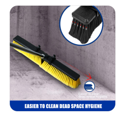 Heavy-Duty Cleaning Brush and Broom Set Outdoor Commercial for Cleaning