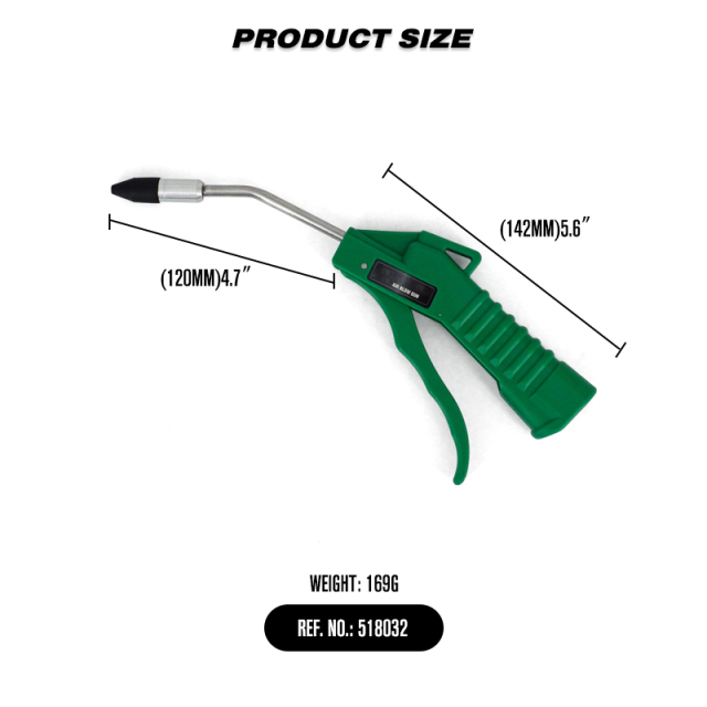 Car Cleaning Air Nozzle Blower Gun Pistol Grip Air Blow Tool Compressor Accessories for Vehicle Industrial Household Mechanics