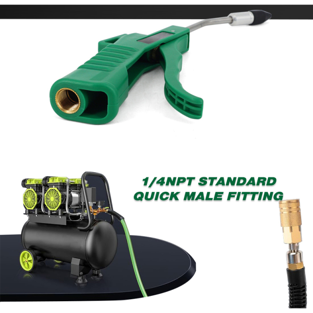 Car Cleaning Air Nozzle Blower Gun Pistol Grip Air Blow Tool Compressor Accessories for Vehicle Industrial Household Mechanics