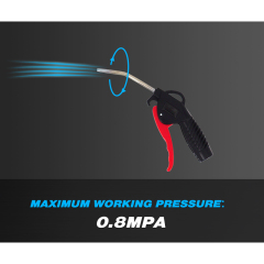 Car Cleaning Air Nozzle Blower Gun Pistol Grip Air Blow Tool Compressor Accessories for Vehicle Industrial Household Mechanics