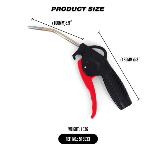 Car Cleaning Air Nozzle Blower Gun Pistol Grip Air Blow Tool Compressor Accessories for Vehicle Industrial Household Mechanics