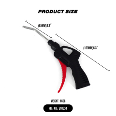 Car Cleaning Air Nozzle Blower Gun Pistol Grip Air Blow Tool Compressor Accessories for Vehicle Industrial Household Mechanics