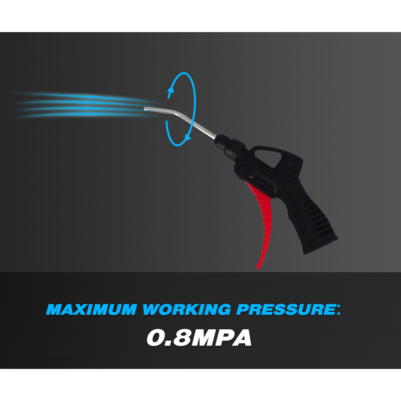 Car Cleaning Air Nozzle Blower Gun Pistol Grip Air Blow Tool Compressor Accessories for Vehicle Industrial Household Mechanics
