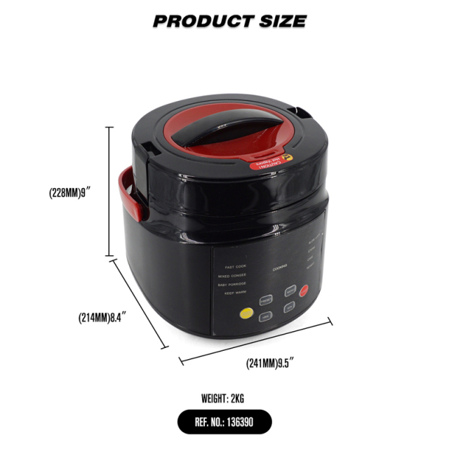 12V 24V Portable Car Rice Cooker