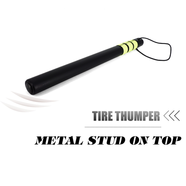 Tire Thumper Hickory Tire Knocker Tire Checker With Grip Fluorescent Tape