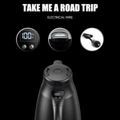 12v/24v Portable 1.3L Car Electric Boiling Hot Water Heater Kettle Boiler for Car