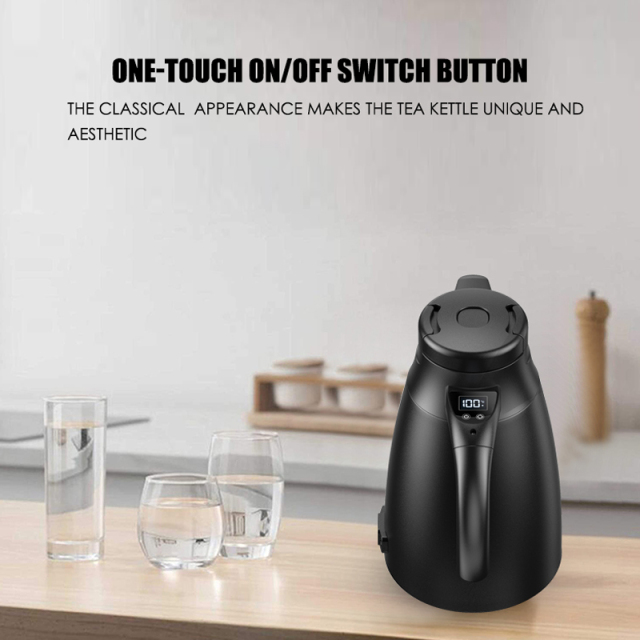 12v/24v Portable 1.3L Car Electric Boiling Hot Water Heater Kettle Boiler for Car