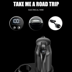 12v/24v Portable 0.8L Car Electric Boiling Hot Water Heater Kettle Boiler for Car