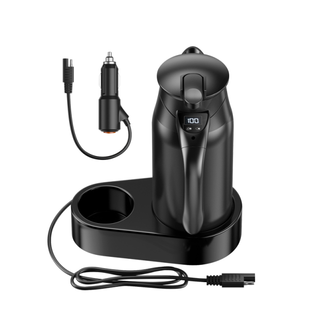 12v/24v Portable 0.8L Car Electric Boiling Hot Water Heater Kettle Boiler for Car