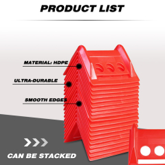 Cargo Edge Protectors Plastic Tie Down Protectors Prevents Damage to Cargo Edges and Webbing
