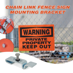 Chain Link Fence Sign Mounting Bracket