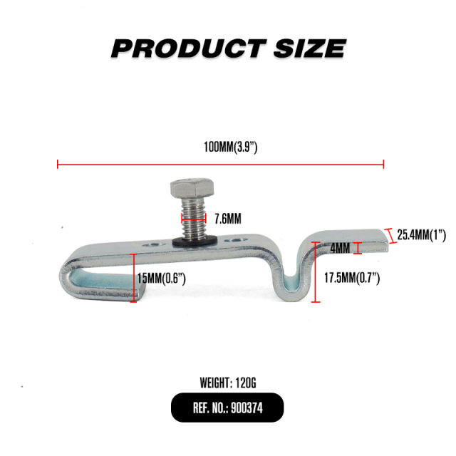 Chain Link Fence Sign Mounting Bracket
