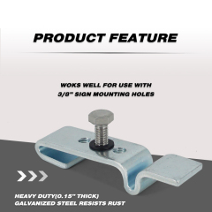 Chain Link Fence Sign Mounting Bracket
