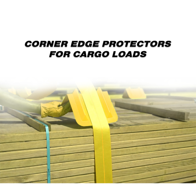 Cargo Edge Protectors Plastic Tie Down Protectors Prevents Damage to Cargo Edges and Webbing