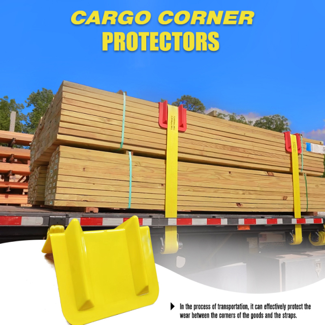 Cargo Edge Protectors Plastic Tie Down Protectors Prevents Damage to Cargo Edges and Webbing