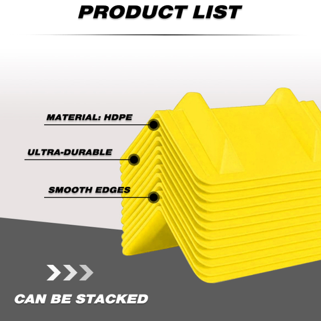 Cargo Edge Protectors Plastic Tie Down Protectors Prevents Damage to Cargo Edges and Webbing