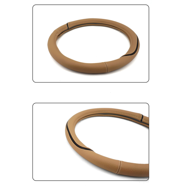 Large Size Steering Wheel Cover PVC Material Great Grip Anti-Slip Design