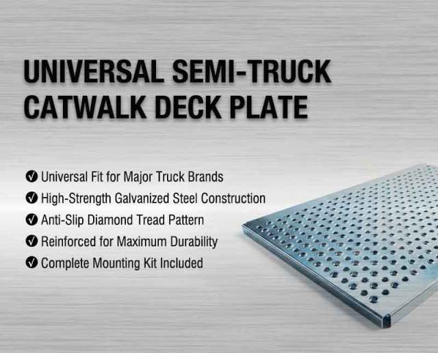 Universal Truck Deck Plate 19"x34"