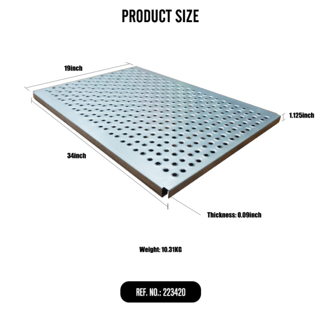 Universal Truck Deck Plate 19"x34"