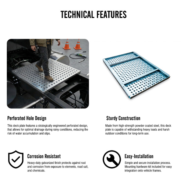 Universal Truck Deck Plate 19"x34"