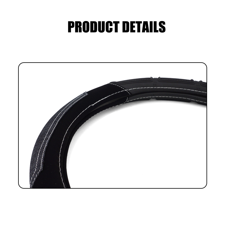 Large Size Steering Wheel Cover PVC Material Great Grip Anti-Slip Design