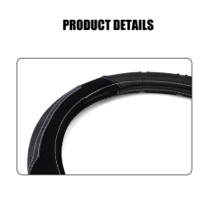 Large Size Steering Wheel Cover PVC Material Great Grip Anti-Slip Design