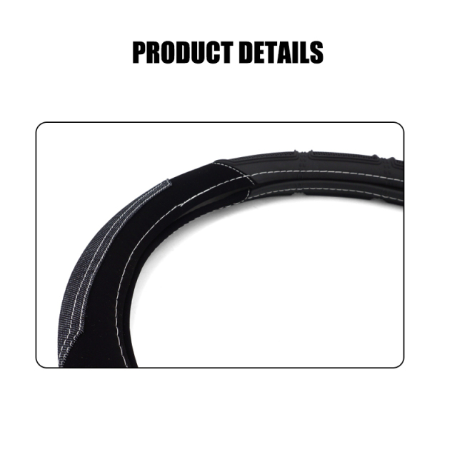 Large Size Steering Wheel Cover PVC Material Great Grip Anti-Slip Design
