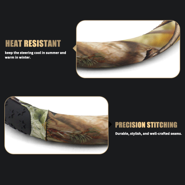 Large Size Steering Wheel Cover PVC Material Great Grip Anti-Slip Design