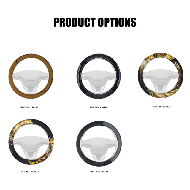 Large Size Steering Wheel Cover PVC Material Great Grip Anti-Slip Design
