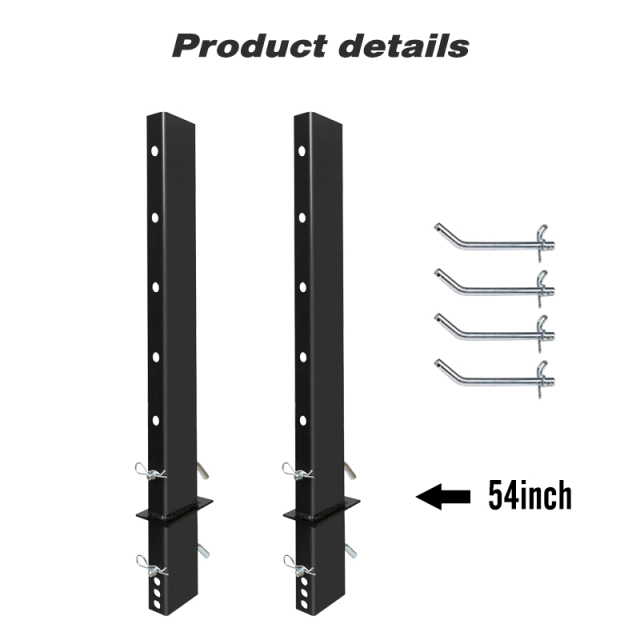30 Inch 54 Inch Adjustable C Channel Pipe Stake for Flatbed Trailer