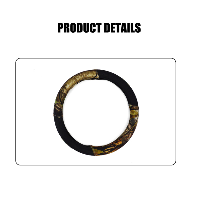 Large Size Steering Wheel Cover PVC Material Great Grip Anti-Slip Design