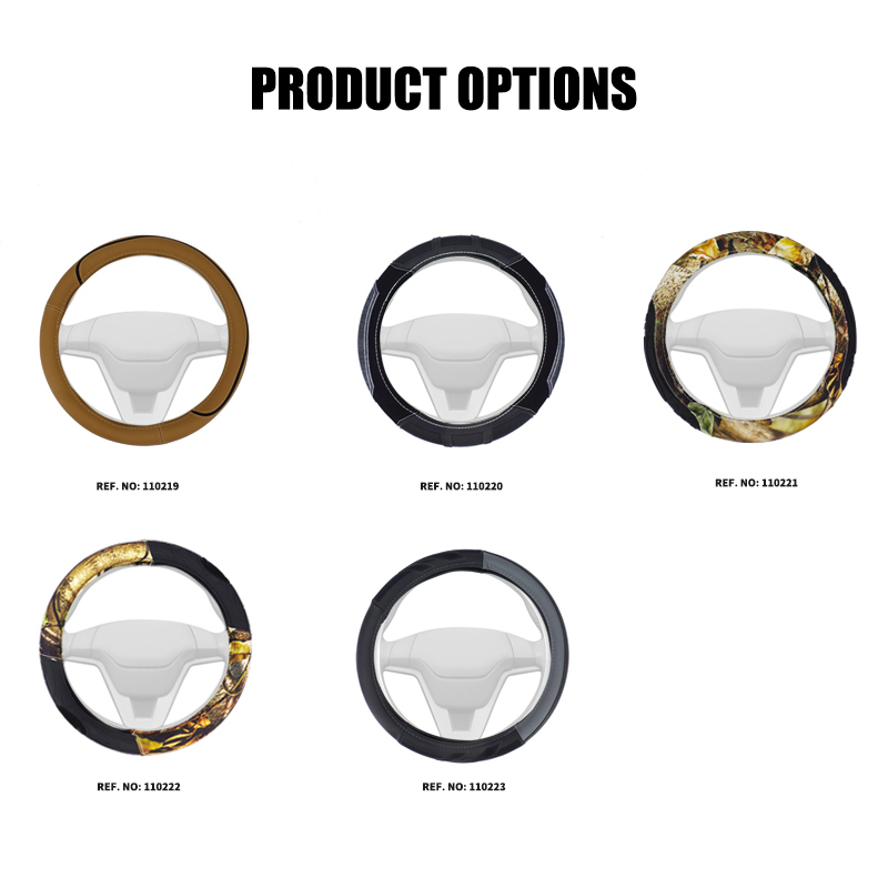 Large Size Steering Wheel Cover PVC Material Great Grip Anti-Slip Design