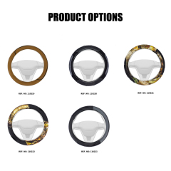 Large Size Steering Wheel Cover PVC Material Great Grip Anti-Slip Design