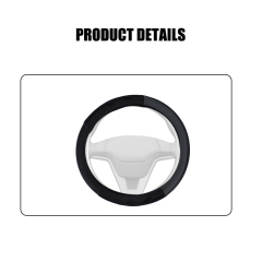 Large Size Steering Wheel Cover PVC Material Great Grip Anti-Slip Design
