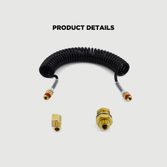 Sliding Coiled Air Hose Kit