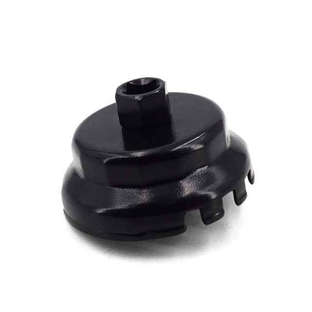 Oil Filter Cap Wrench 64mm 14 Flute Steel Oil Filter Cap Removal Tool