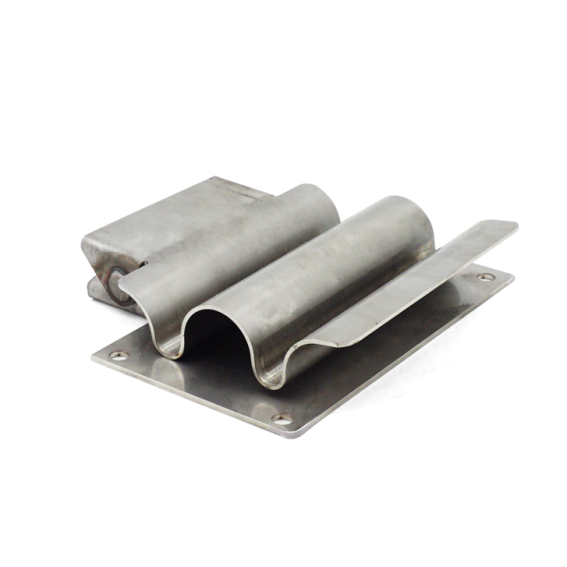 Stainless Steel Spring-Loaded Shovel Holder for Dump Truck and Trailer