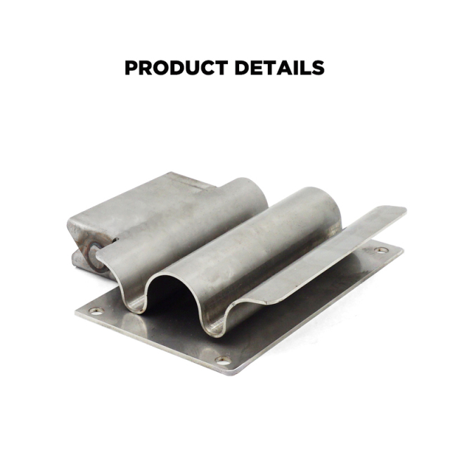 Stainless Steel Spring-Loaded Shovel Holder for Dump Truck and Trailer