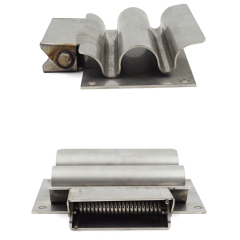 Stainless Steel Spring-Loaded Shovel Holder for Dump Truck and Trailer