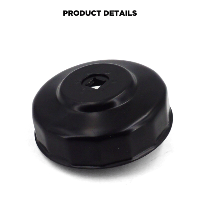 Oil Filter Cap Wrench 93mm 15 Flute Steel Oil Filter Cap Removal Tool